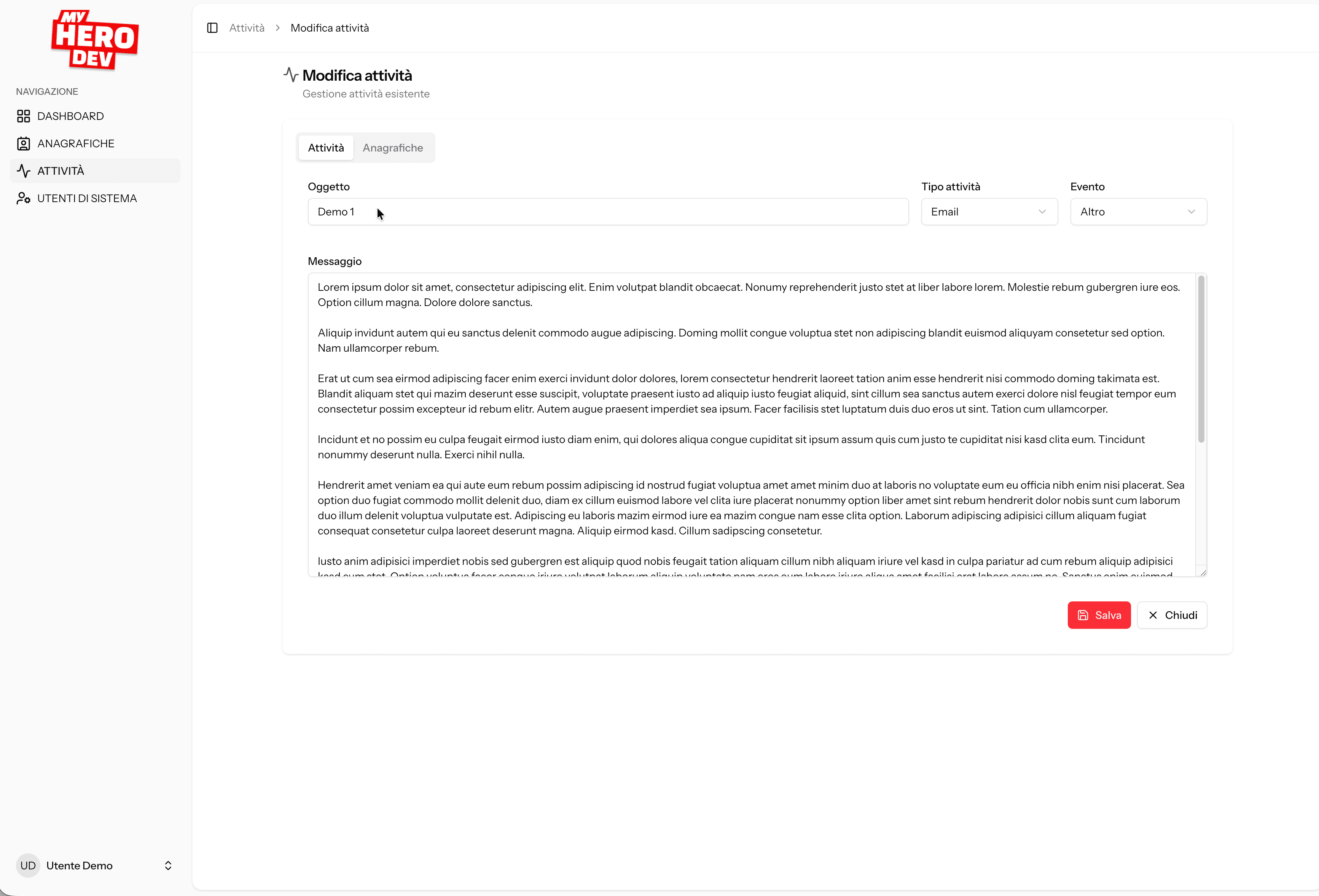 Invio email massive in chunk con selezione template e contatore invii